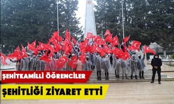 ŞEHİTKAMİLLİ ÖĞRENCİLER ŞEHİTLİĞİ ZİYARET ETTİ