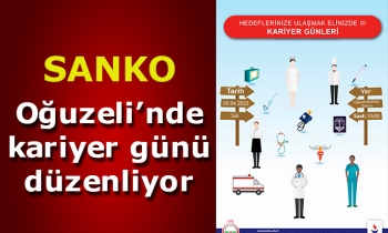 SANKO, Oğuzeli’nde kariyer günü düzenliyor