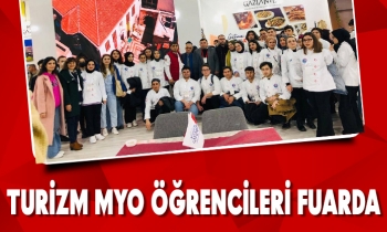 TURİZM MYO ÖĞRENCİLERİ FUARDA