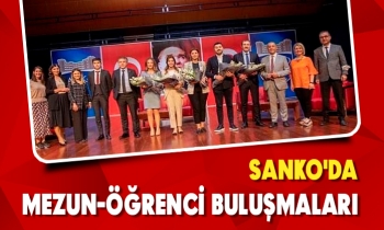 SANKO'da mezun-öğrenci buluşmaları