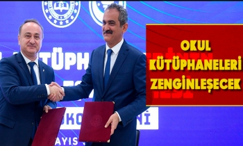 OKUL KÜTÜPHANELERİ ZENGİNLEŞECEK