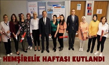 HEMŞİRELİK HAFTASI KUTLANDI 