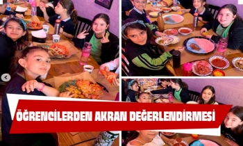 ÖĞRENCİLERDEN AKRAN DEĞERLENDİRMESİ