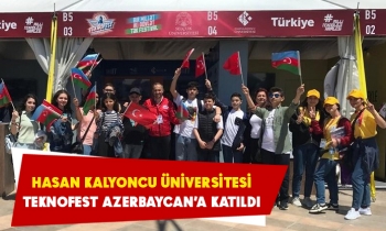 HKÜ, TEKNOFEST Azerbaycan’a Katıldı