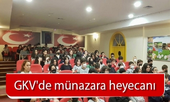 GKV'de münazara heyecanı
