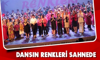 Dansın renkleri sahnede