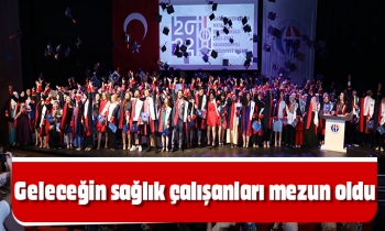 Geleceğin sağlık çalışanları mezun oldu