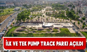 İLK VE TEK PUMP TRACK PARKI ŞEHİTKAMİL'DE AÇILDI