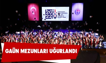 GAÜN mezunları uğurlandı
