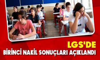 LGS'DE BİRİNCİ NAKİL SONUÇLARI AÇIKLANDI
