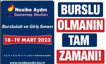 Burslu olmanın tam zamanı!