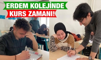       Erdem Kolejinde kurs zamanı!