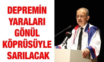 Depremin yaraları gönül köprüsüyle sarılacak