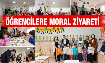 Fadıloğlu’ndan ana sınıfı öğrencilerine moral ziyareti
