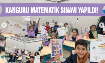    Kanguru Matematik Sınavı yapıldı!
