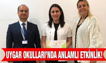 Uygar Okulları’nda anlamlı etkinlik!