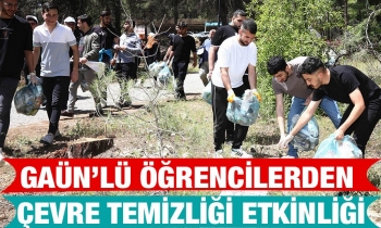 GAÜN’lü öğrencilerden örnek hareket!