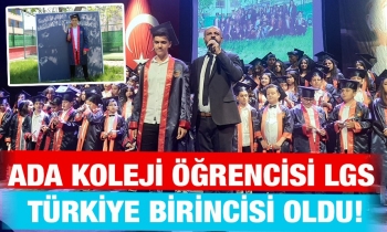 Ada Koleji öğrencisi LGS Türkiye birincisi oldu!