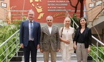 BM heyetinden Rektör Özaydın’a ziyaret!