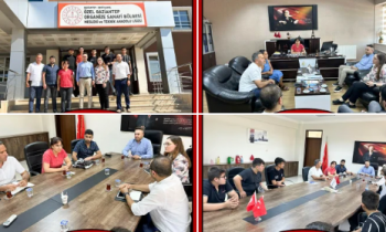 Altunkaya yöneticileri OSB Koleji’nde!