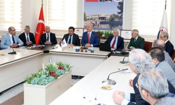 YÖK Başkanı Özvar’dan GAÜN'e ziyaret!